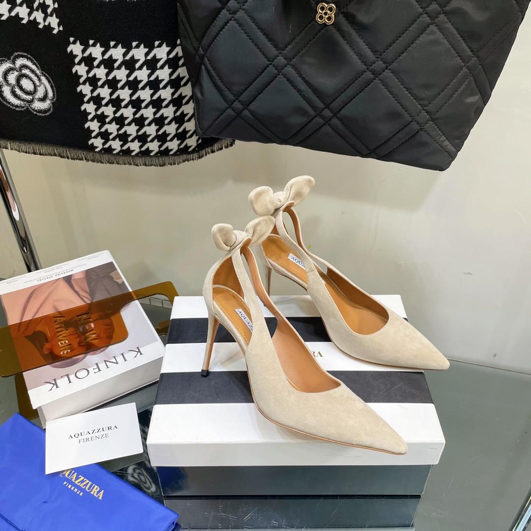 Aquazzura Gatsby Bow Tie Pump  - FashionPlug