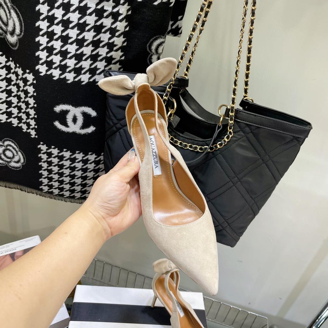 Aquazzura Gatsby Bow Tie Pump  - FashionPlug
