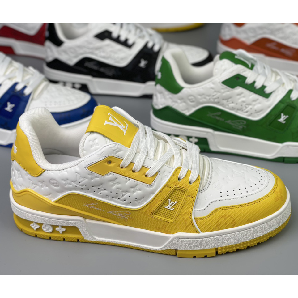 Louis Vuitton Trainer Sneaker (Upon UK Size) - FashionPlug