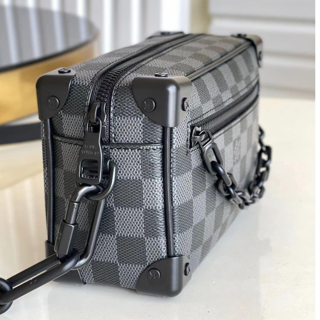 Louis Vuitton Mini Soft Trunk(18.5-13-8cm)   M44480 - FashionPlug