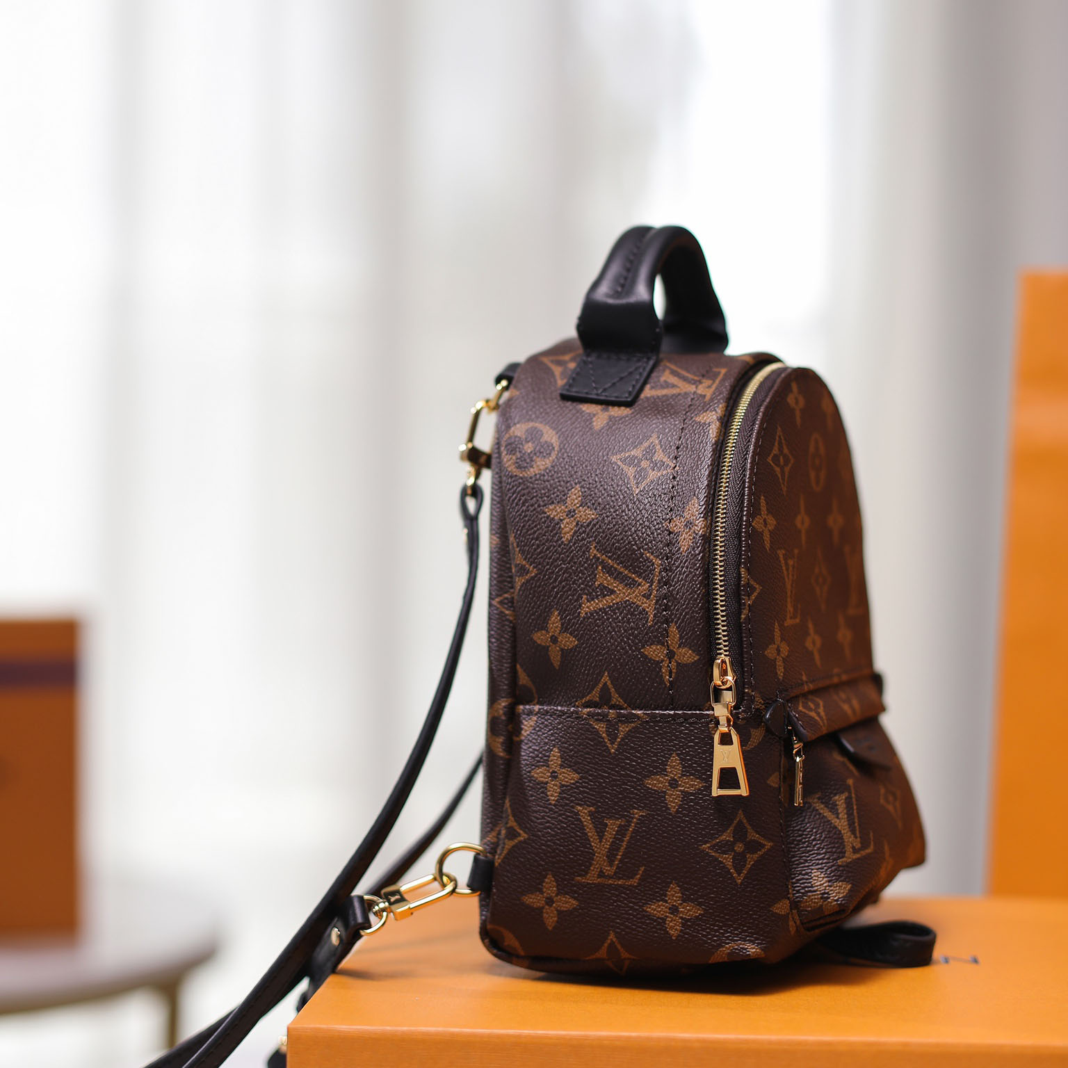 Louis VuittonPalm Springs Mini Backpack(17-22-10cm)   M44873 - FashionPlug