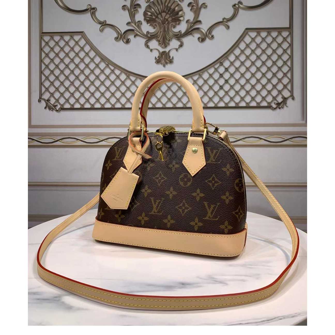 Louis Vuitton Alma BB Handbag (23.5-17.5-11.5cm)     M53152 - FashionPlug