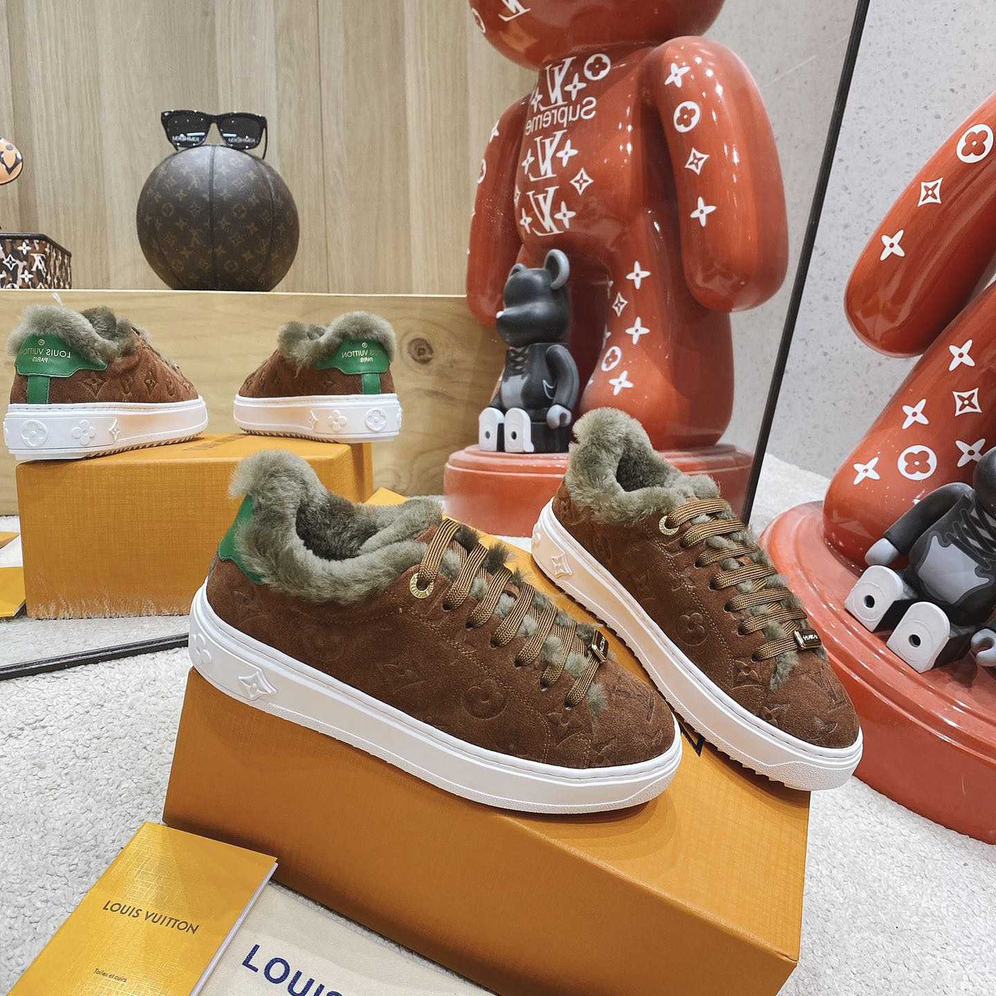 Louis Vuitton Time Out Sneakers - FashionPlug