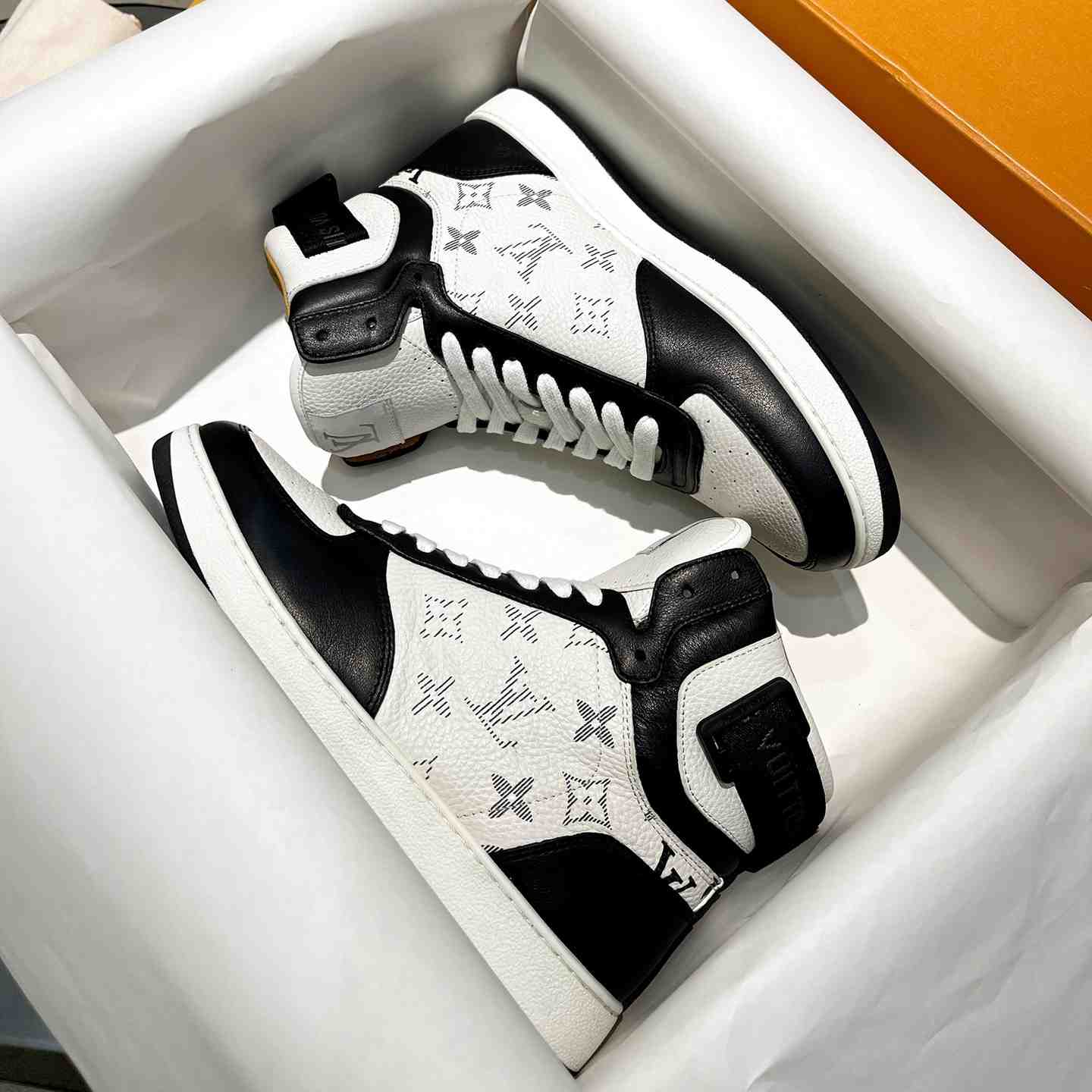 Louis Vuitton Rivoli Sneaker Boot     - FashionPlug