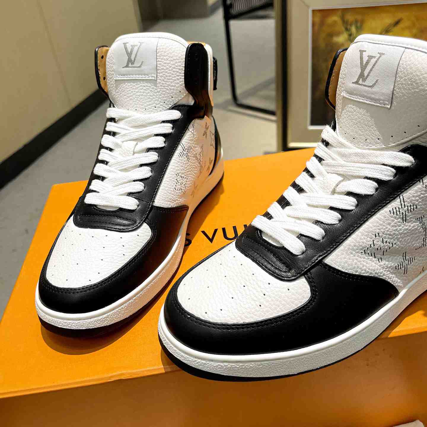 Louis Vuitton Rivoli Sneaker Boot     - FashionPlug