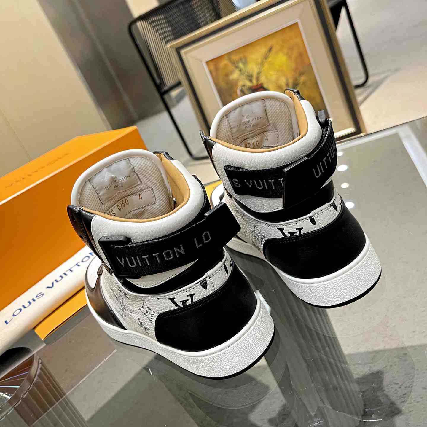 Louis Vuitton Rivoli Sneaker Boot     - FashionPlug