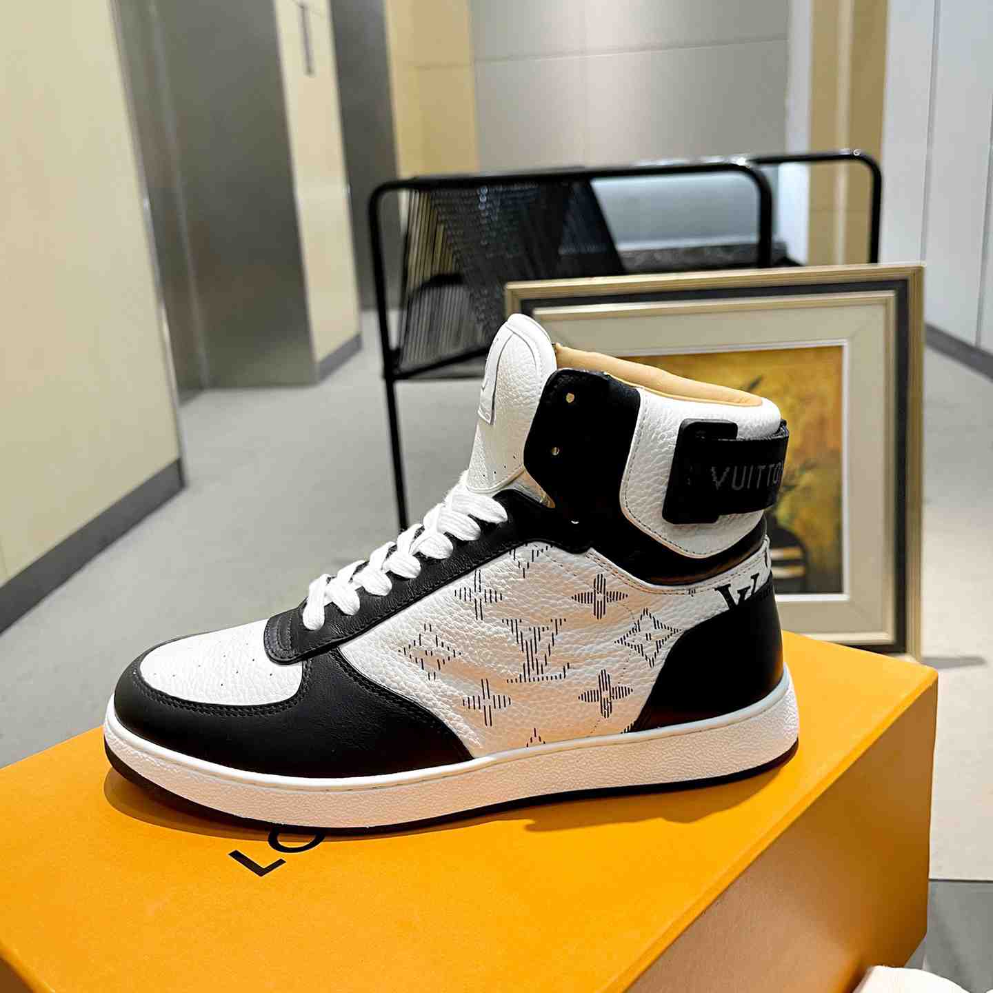 Louis Vuitton Rivoli Sneaker Boot     - FashionPlug