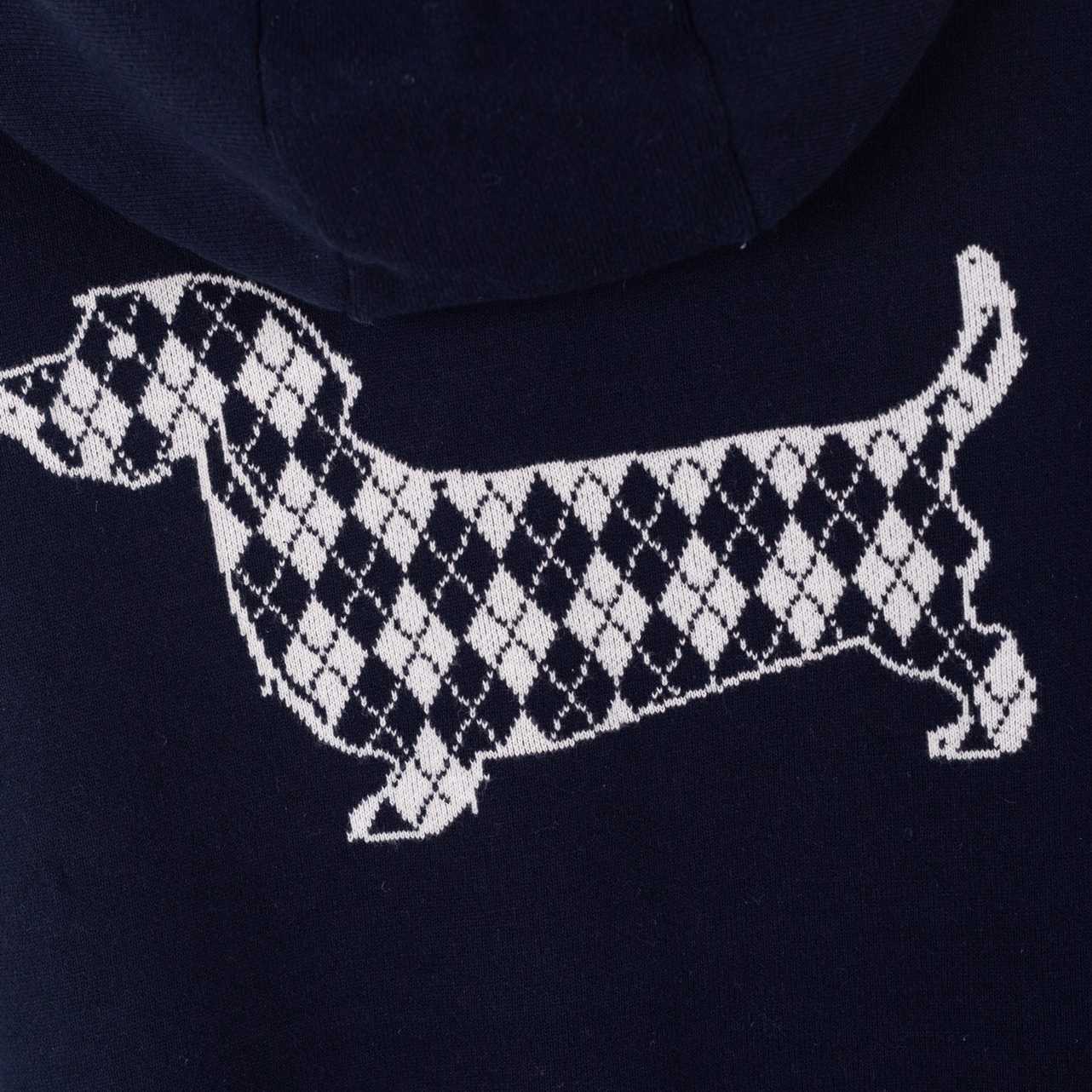 Thom Browne Hector Zip Hoodie - FashionPlug