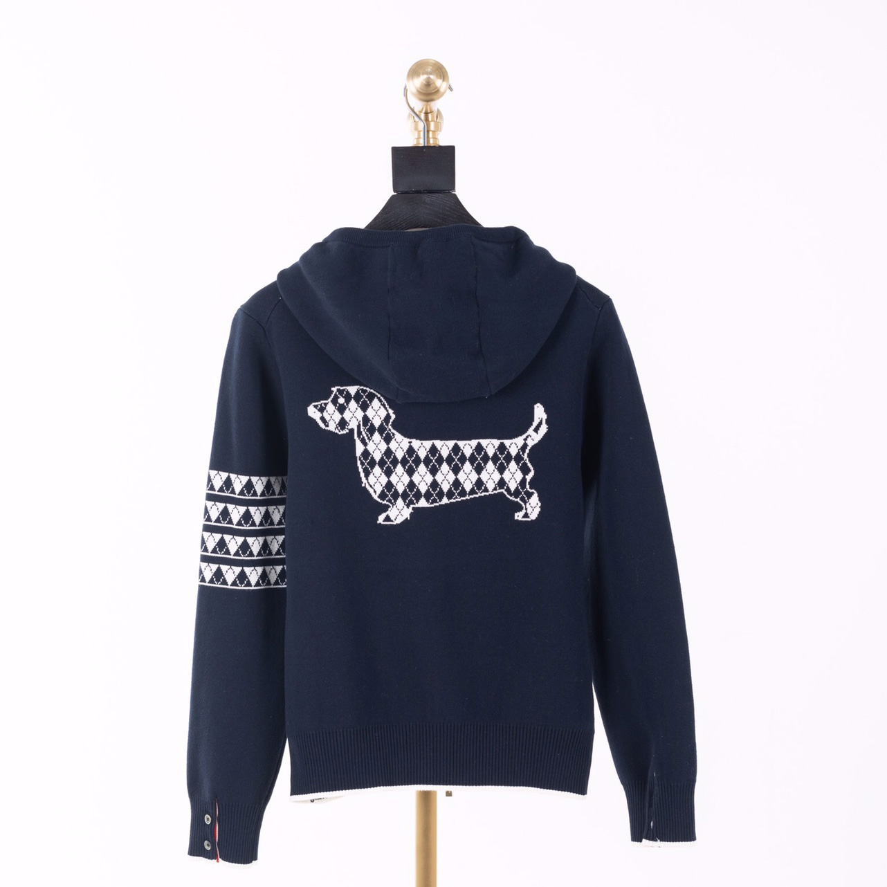 Thom Browne Hector Zip Hoodie - FashionPlug