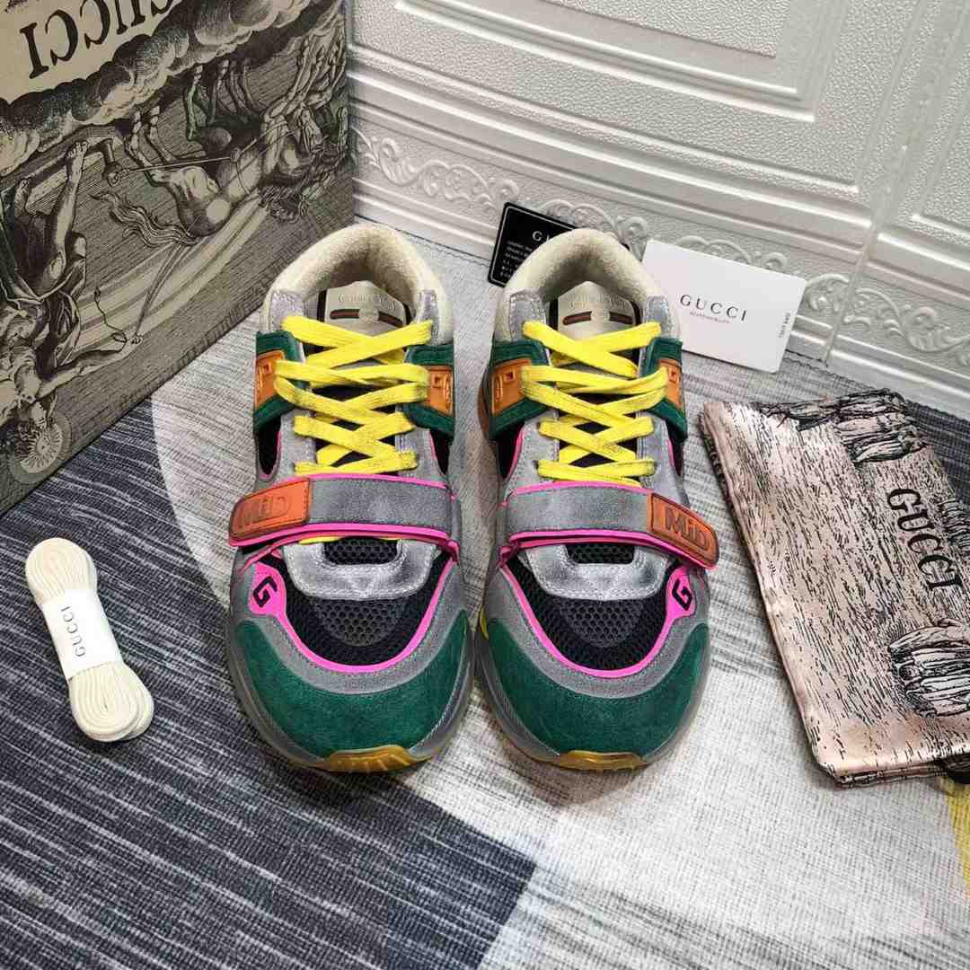 Gucci Athletic Sneakers(Upon UK Size) - FashionPlug