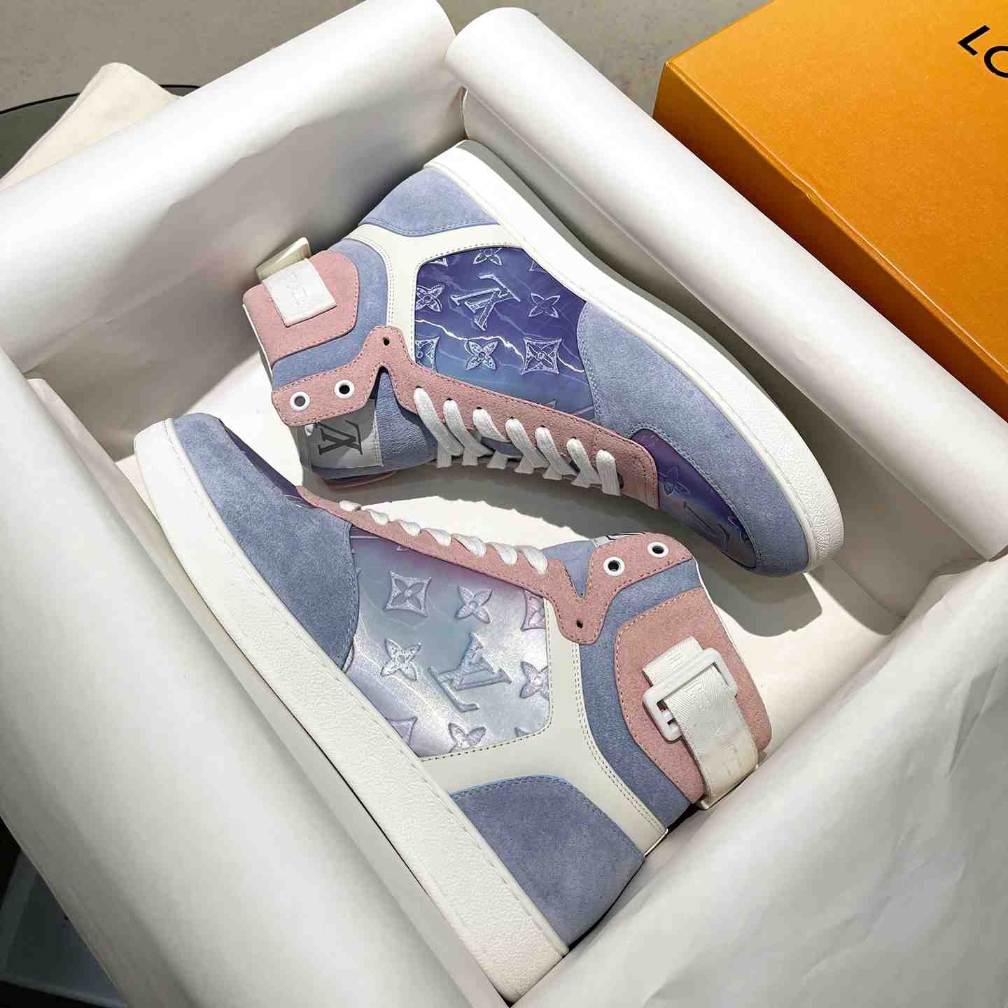 Louis Vuitton Rivoli Sneaker Boot     - FashionPlug
