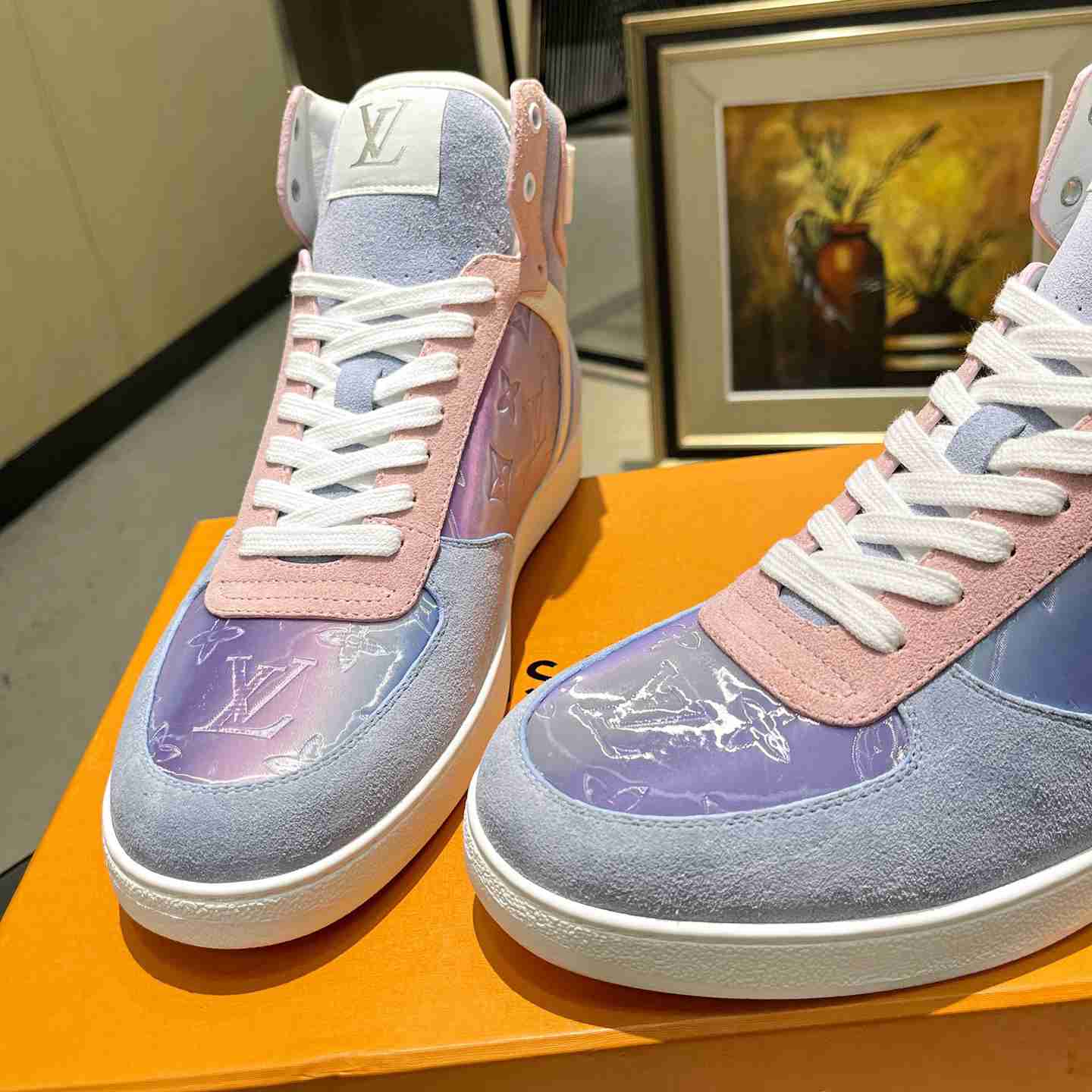 Louis Vuitton Rivoli Sneaker Boot     - FashionPlug