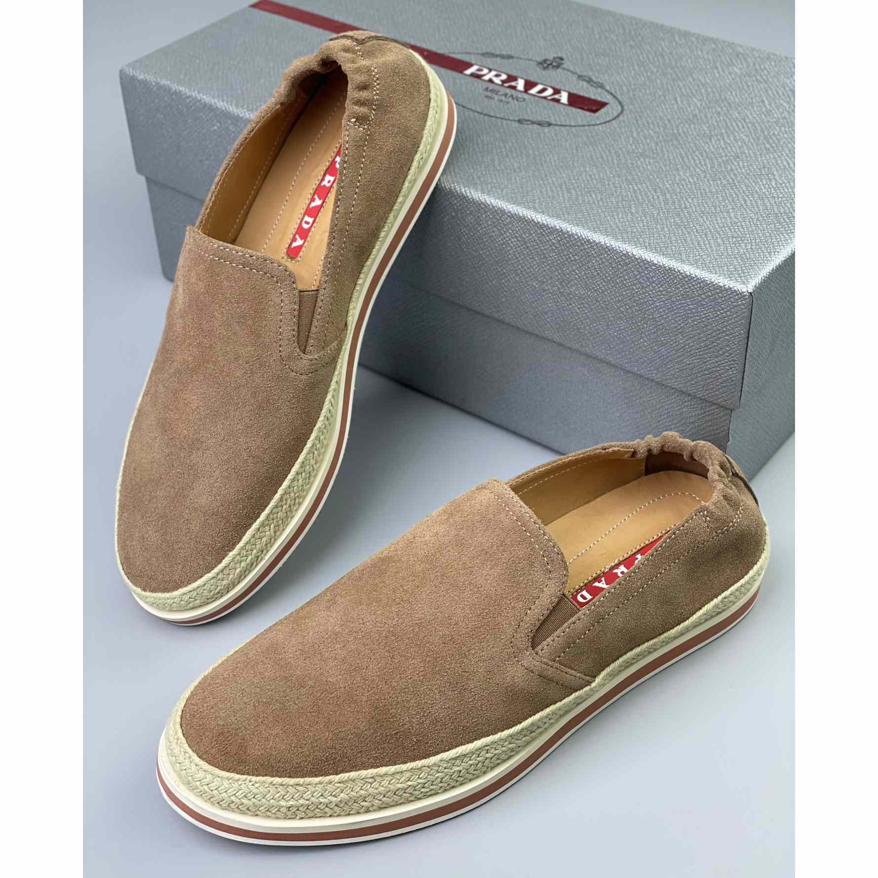 Prada Male Loafers - FashionPlug