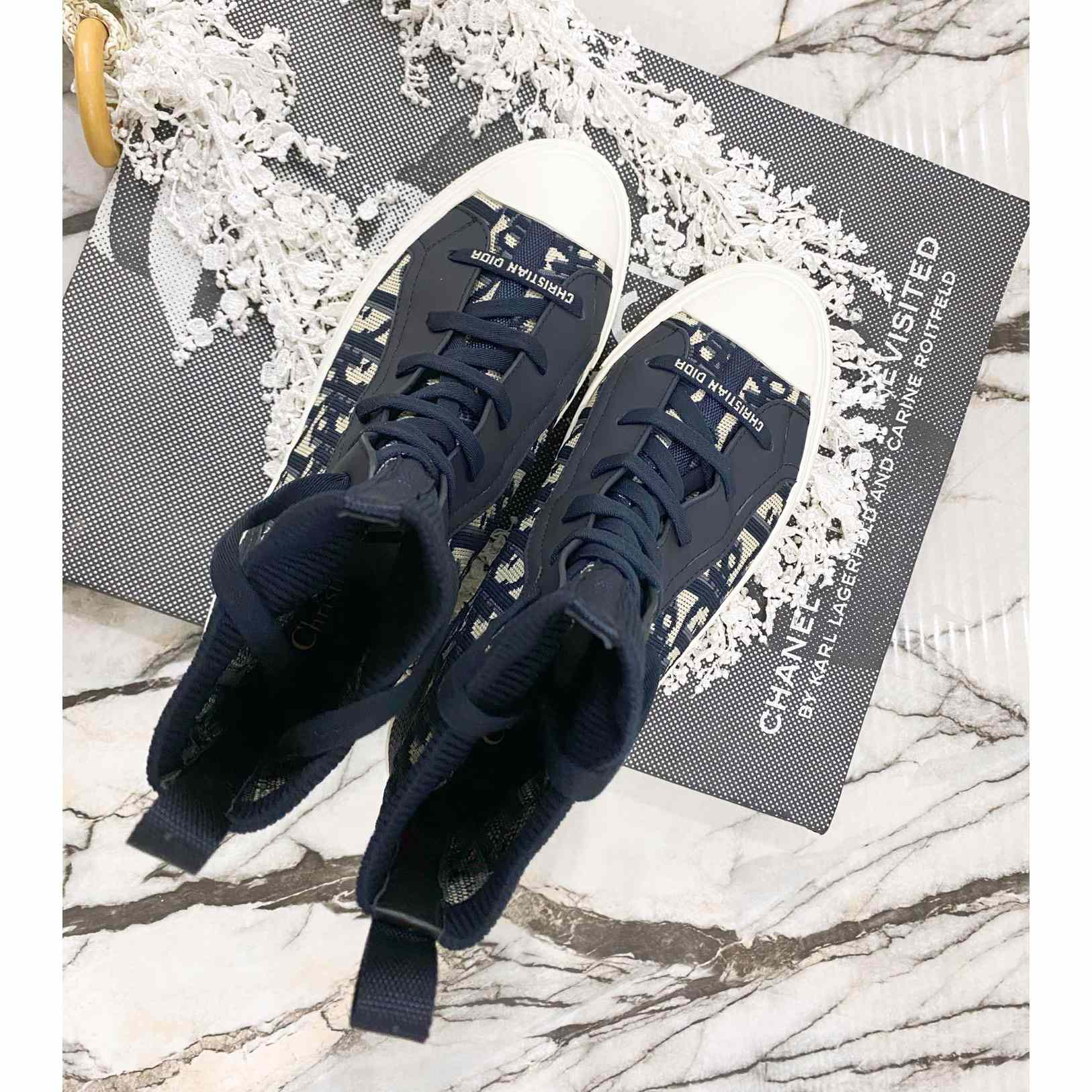 Dior Walk'n'Dior High-Top Sneaker - FashionPlug