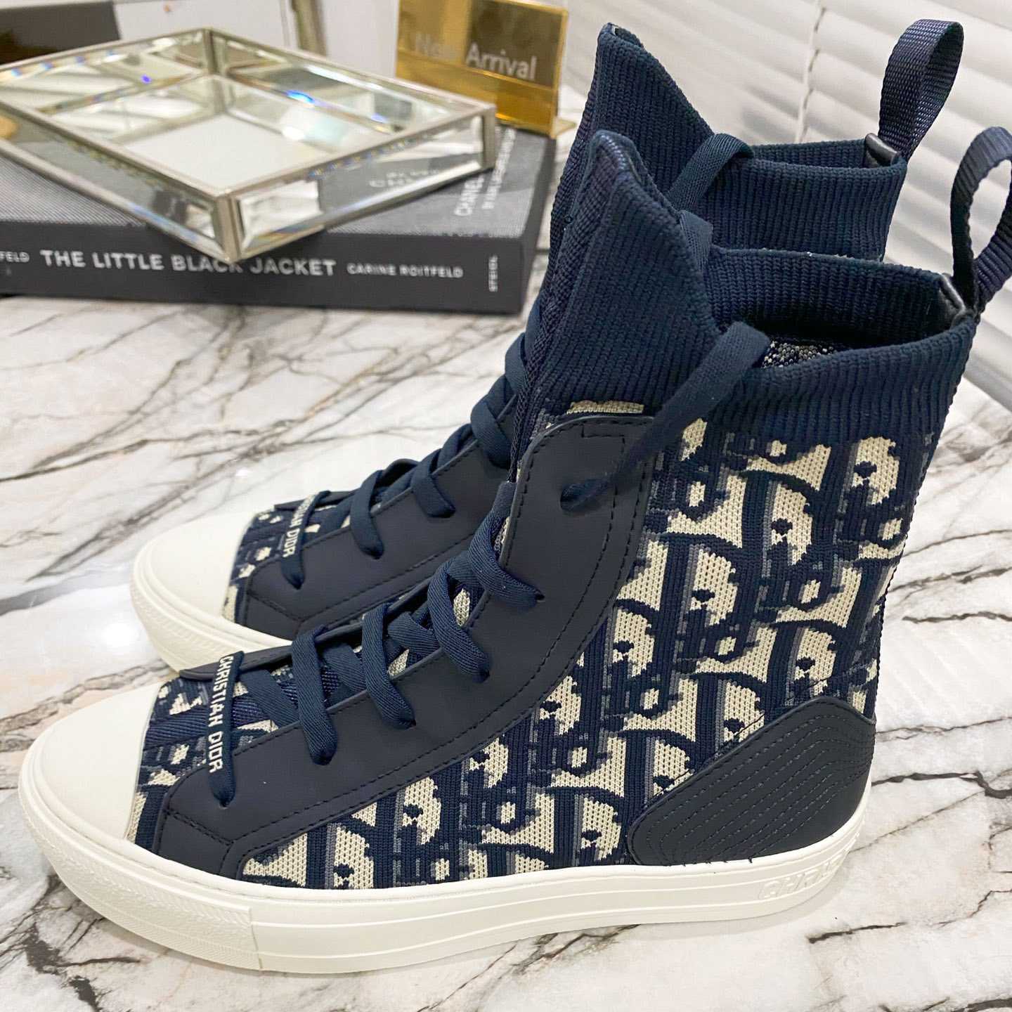 Dior Walk'n'Dior High-Top Sneaker - FashionPlug