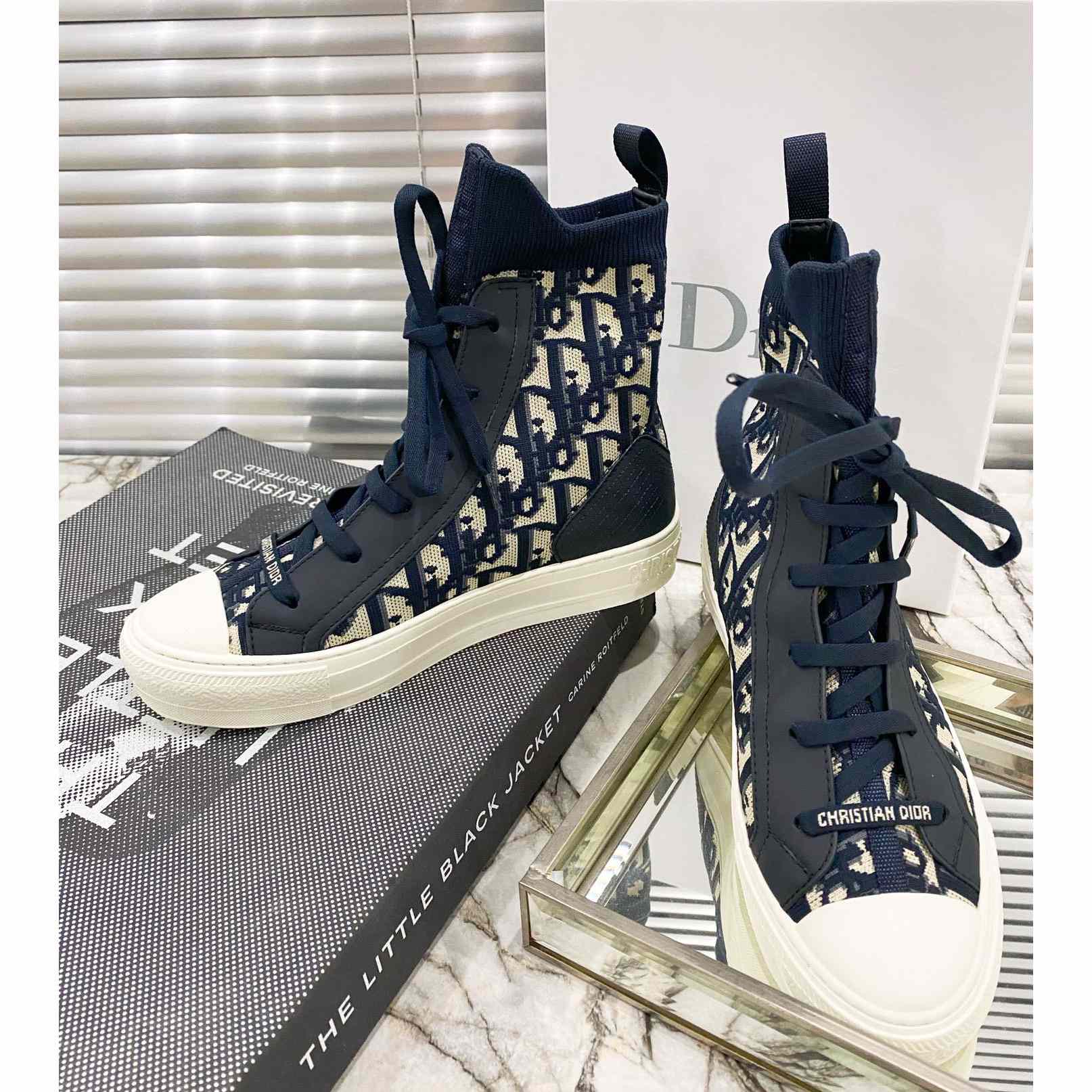 Dior Walk'n'Dior High-Top Sneaker - FashionPlug