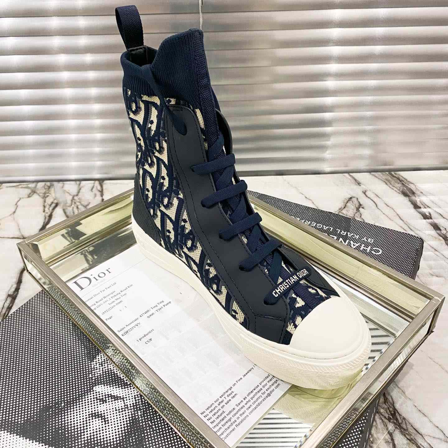 Dior Walk'n'Dior High-Top Sneaker - FashionPlug