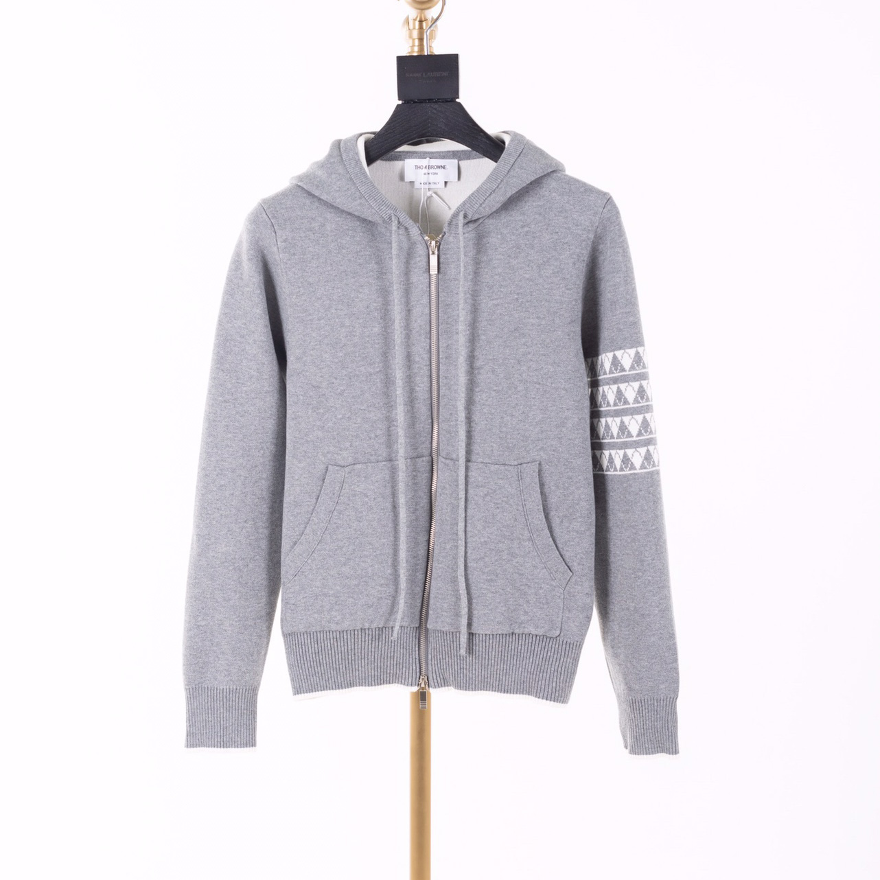 Thom Browne Hector Zip Hoodie - FashionPlug