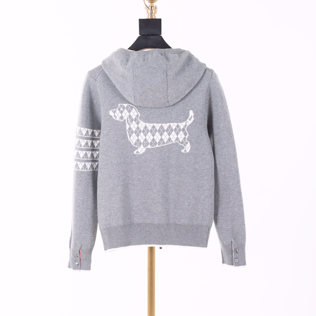 Thom Browne Hector Zip Hoodie - FashionPlug