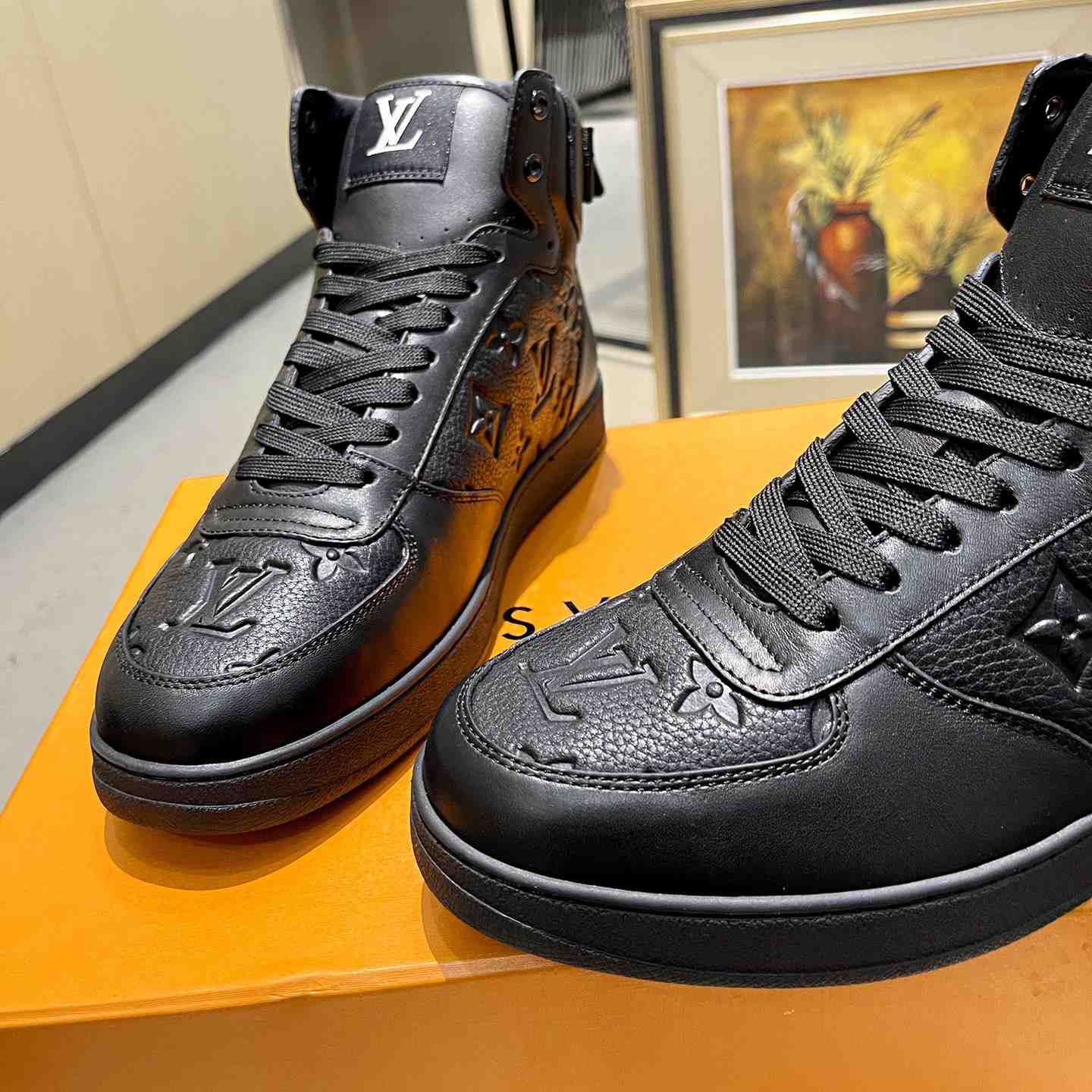 Louis Vuitton Rivoli Sneaker Boot     - FashionPlug