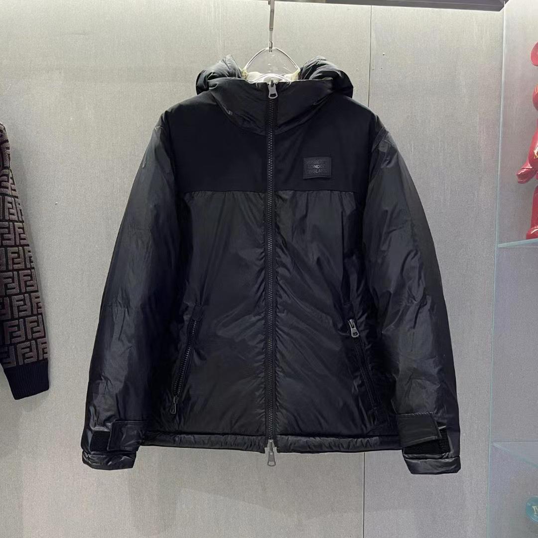 Burberry Reversible Exaggerated Check Nylon Puffer Jacket - FashionPlug