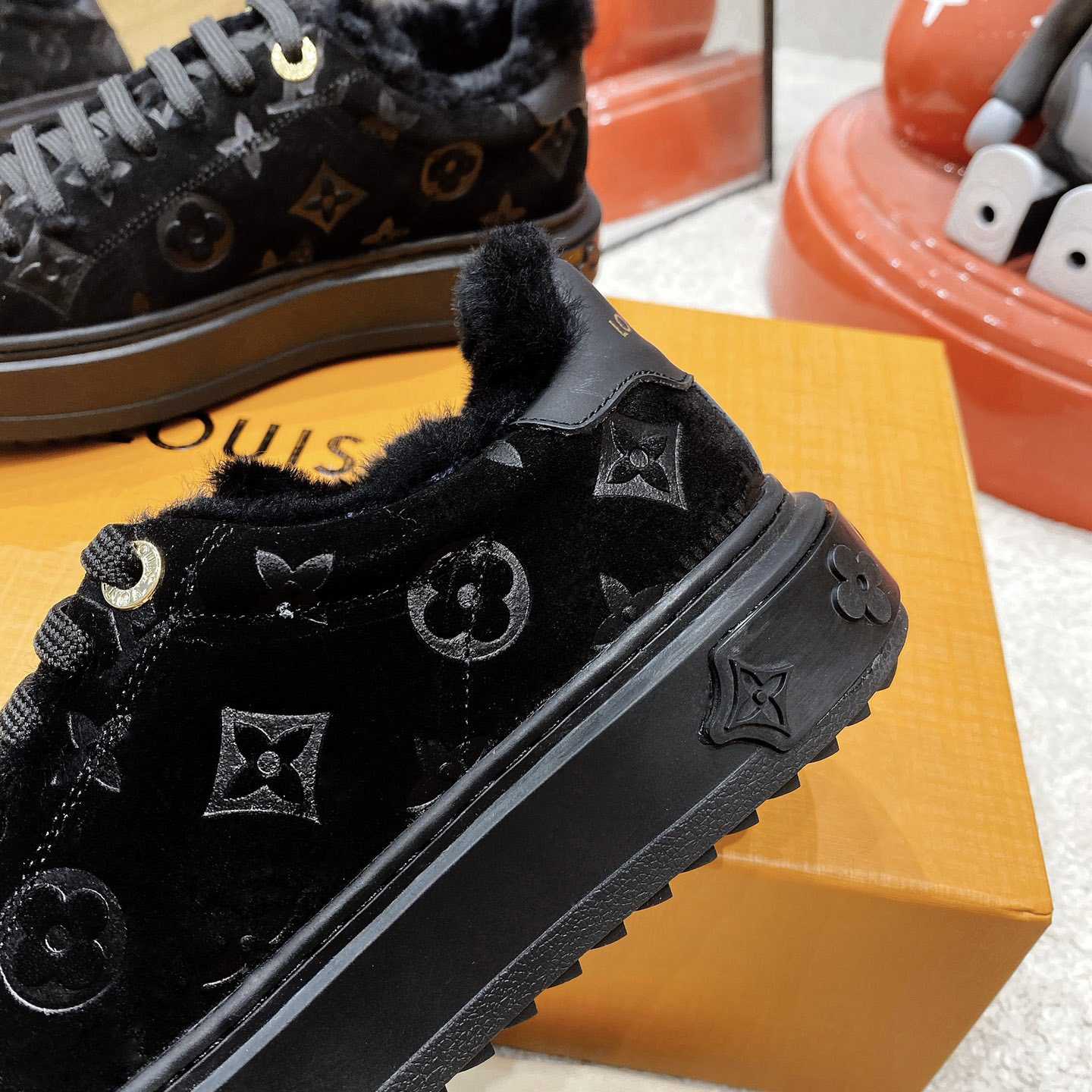 Louis Vuitton Time Out Sneakers - FashionPlug