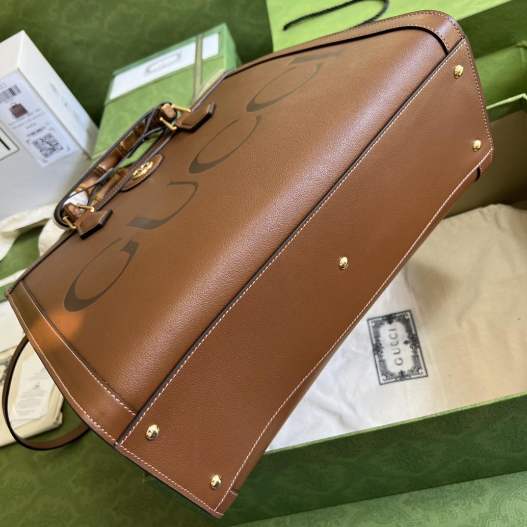 Gucci Diana Medium Top Handle Bag(35-30-14cm) - FashionPlug