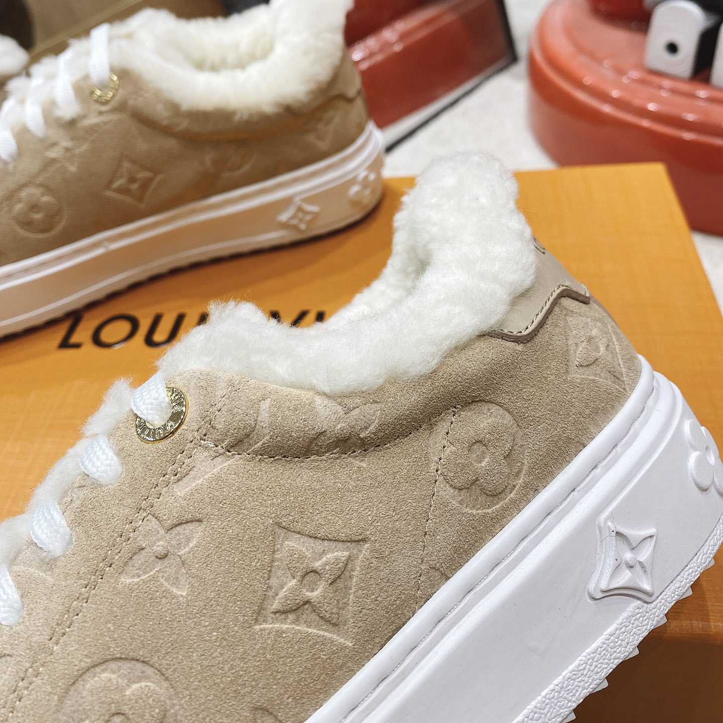 Louis Vuitton Time Out Sneakers - FashionPlug