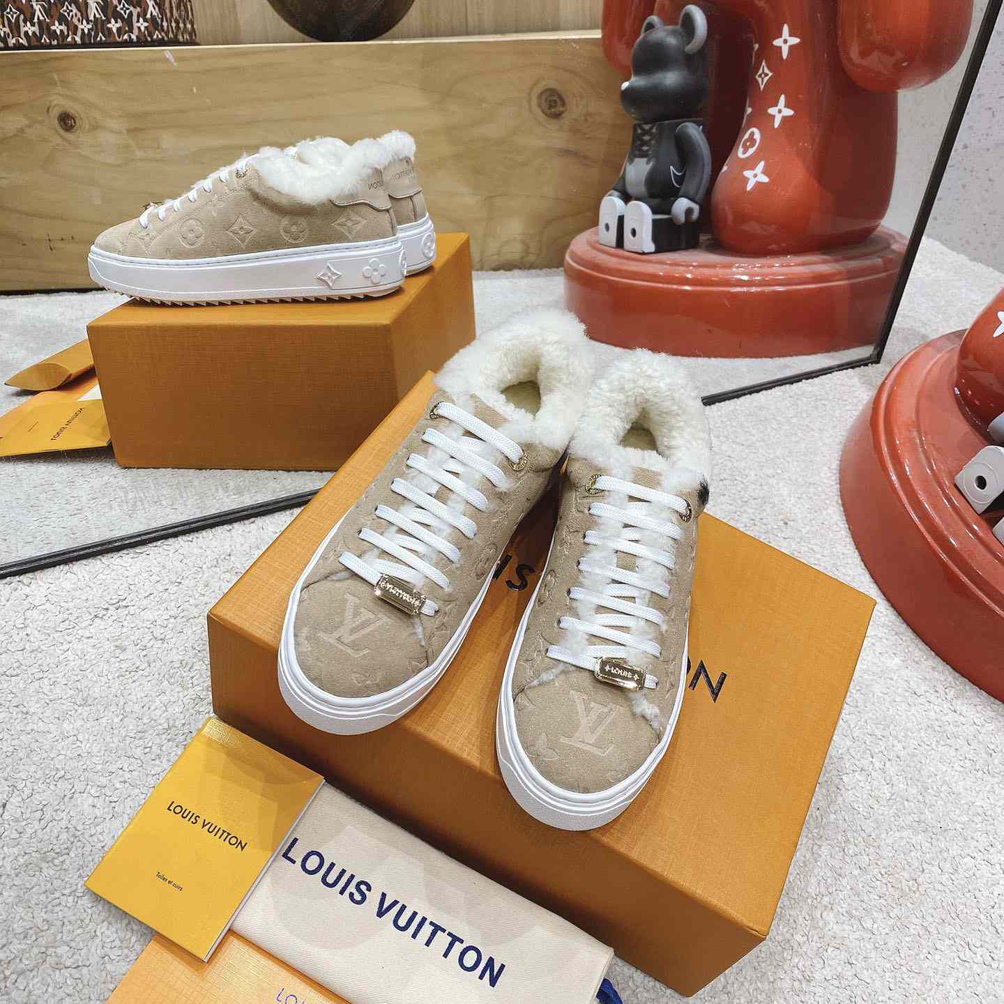 Louis Vuitton Time Out Sneakers - FashionPlug