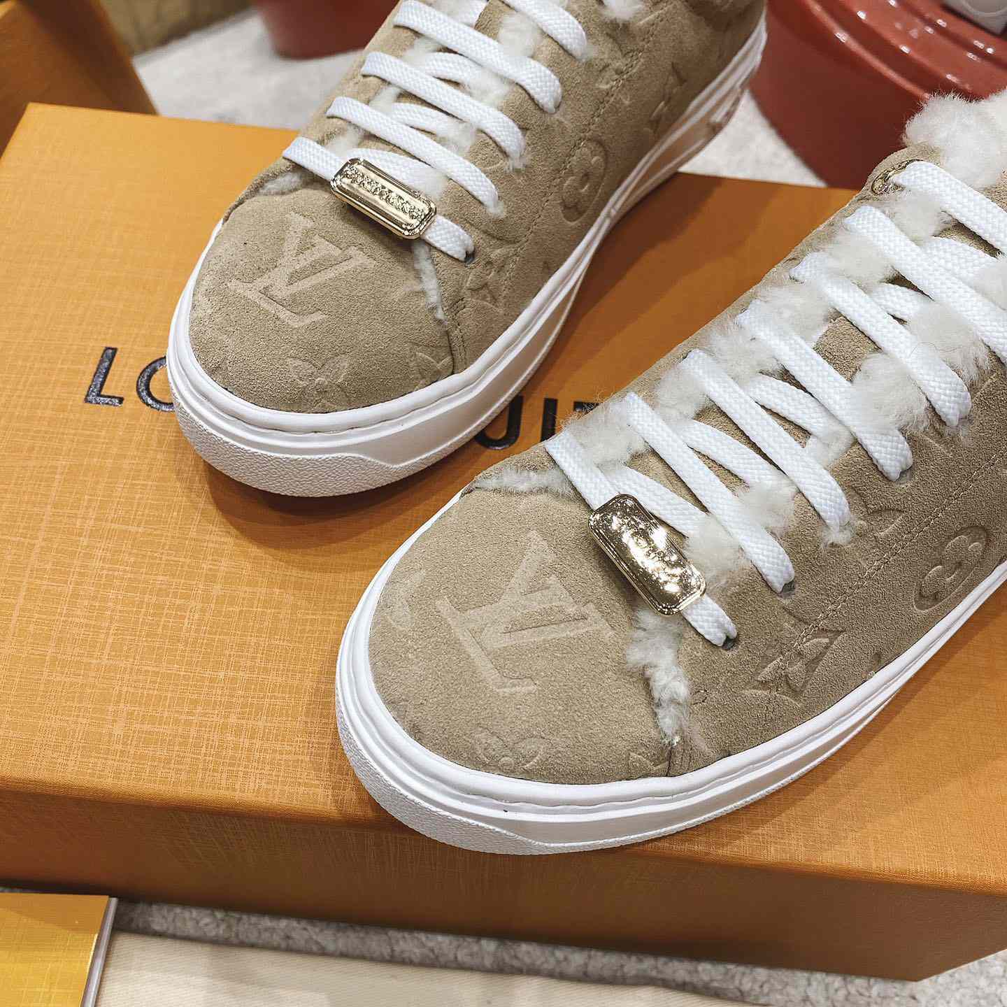 Louis Vuitton Time Out Sneakers - FashionPlug