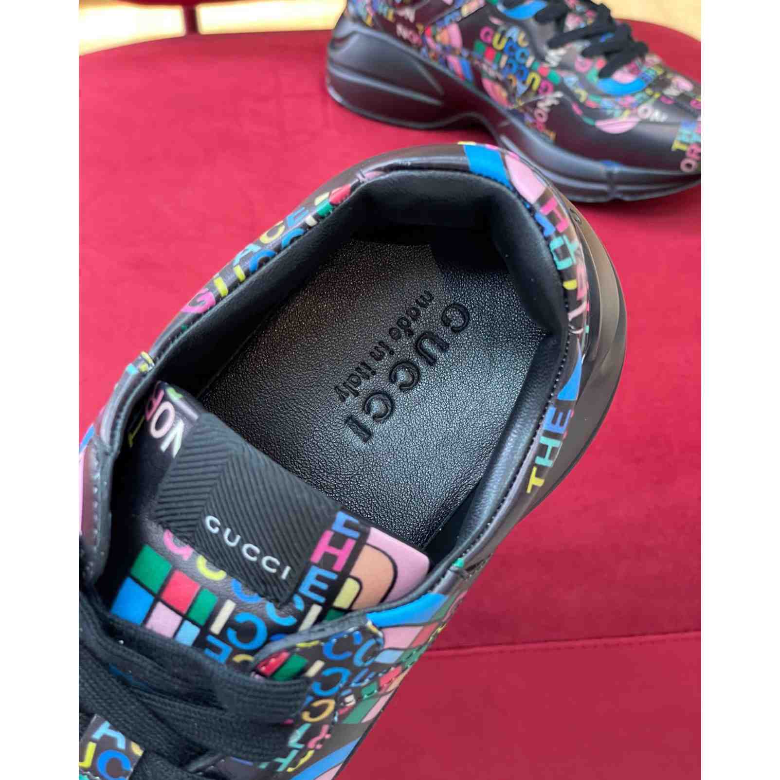 The North Face x Gucci Rhyton Sneaker - FashionPlug