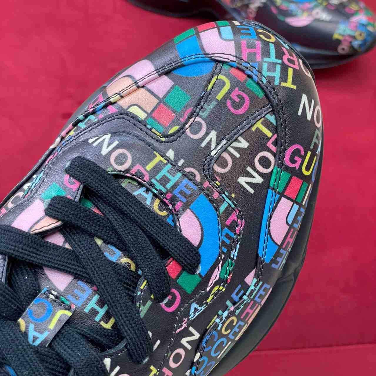 The North Face x Gucci Rhyton Sneaker - FashionPlug