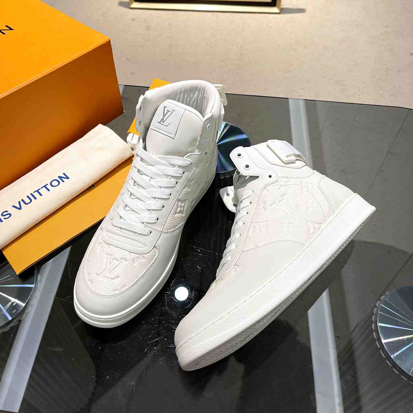 Louis Vuitton Rivoli Sneaker Boot     - FashionPlug