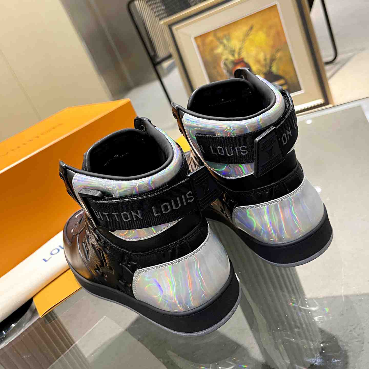 Louis Vuitton Rivoli Sneaker Boot     - FashionPlug