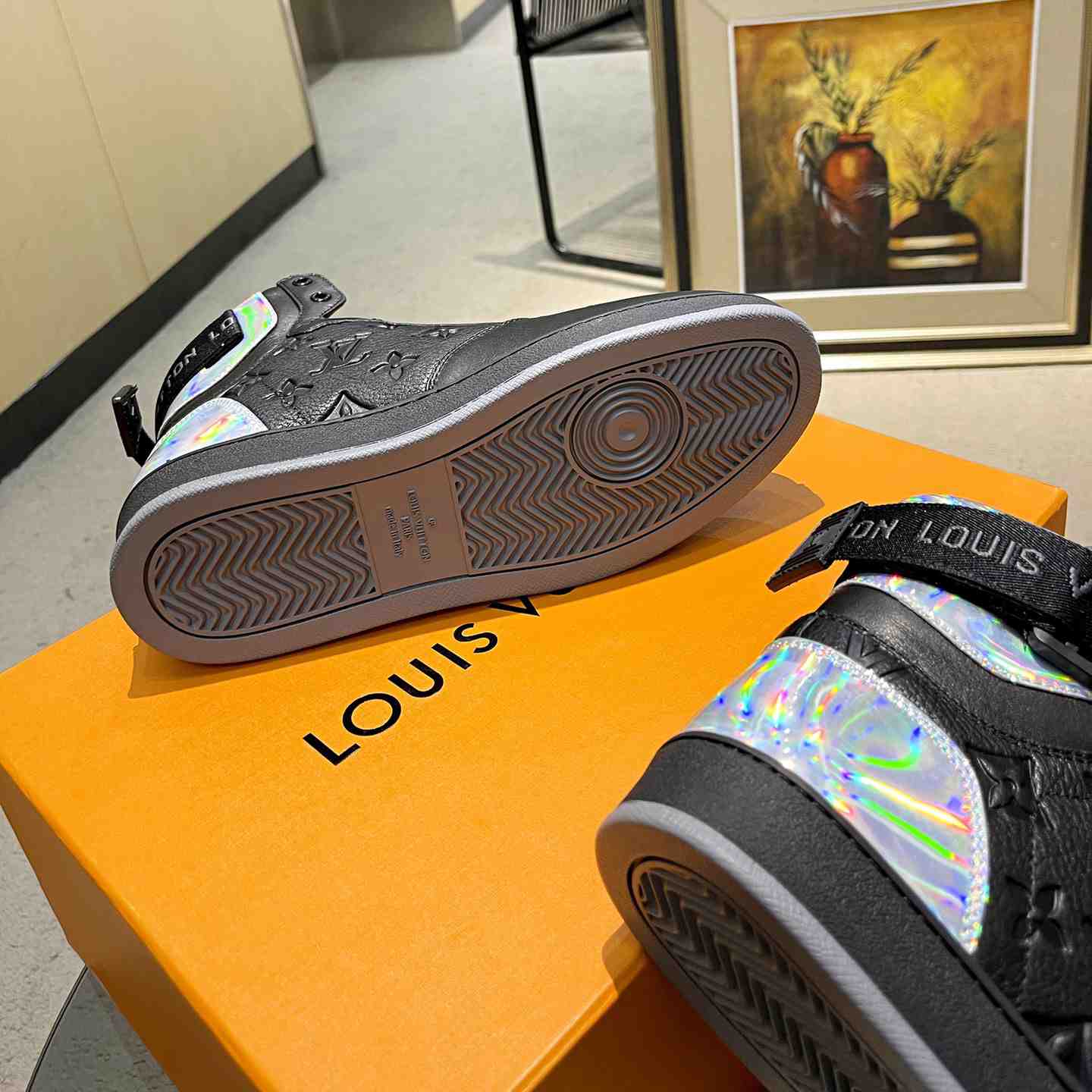 Louis Vuitton Rivoli Sneaker Boot     - FashionPlug