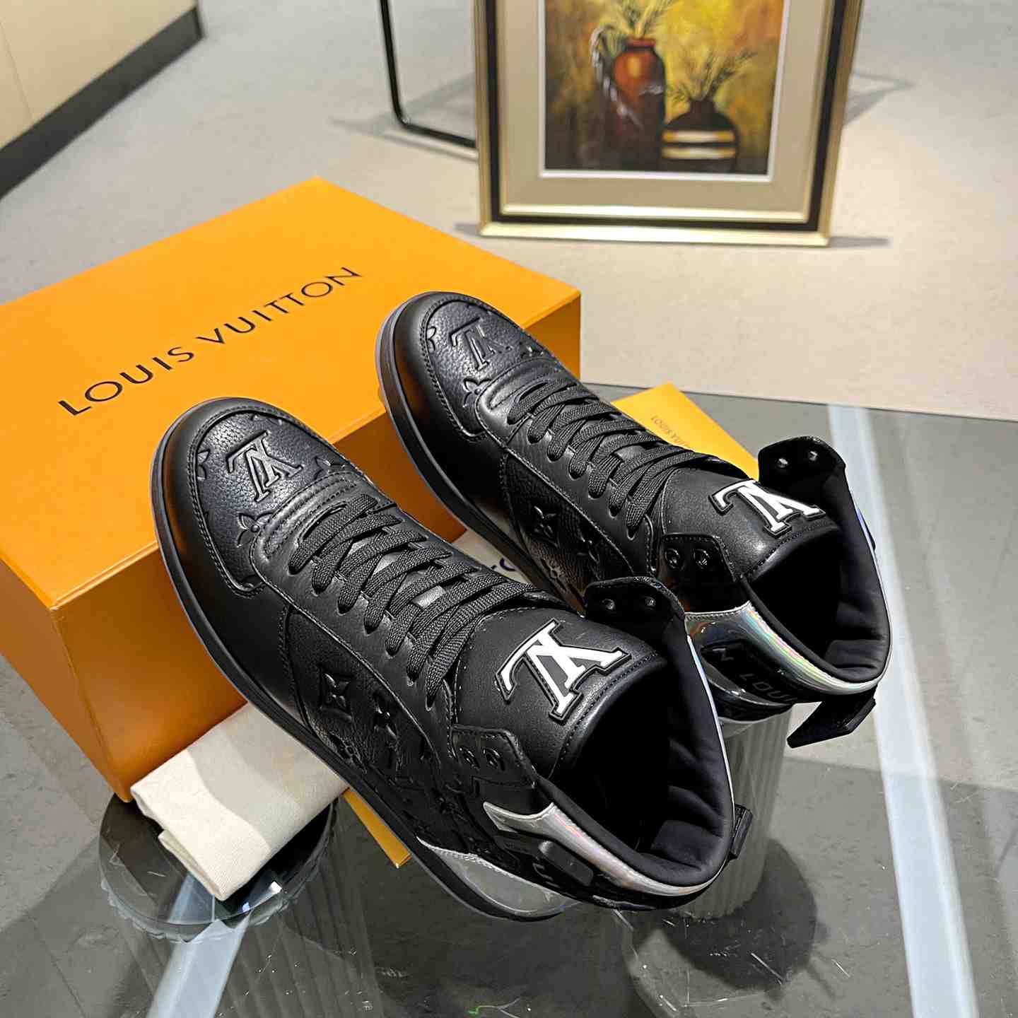 Louis Vuitton Rivoli Sneaker Boot     - FashionPlug