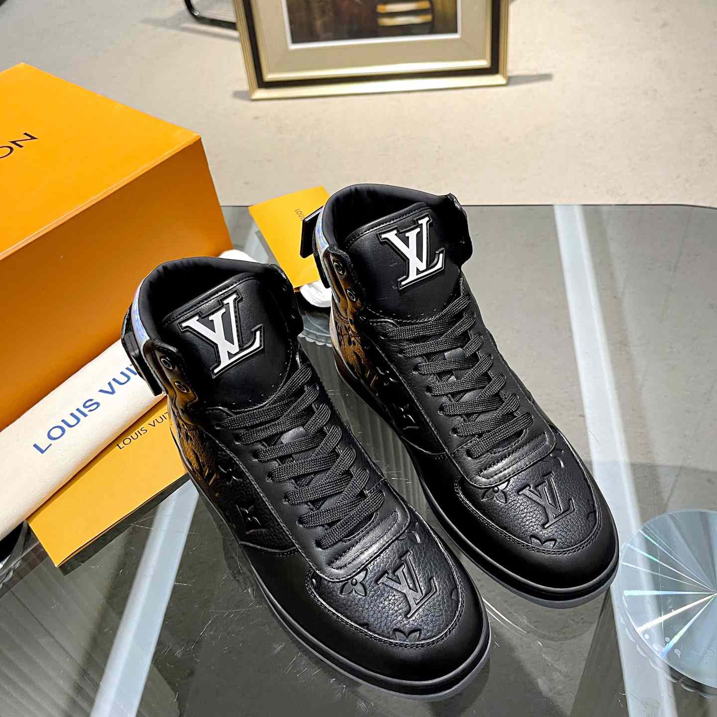 Louis Vuitton Rivoli Sneaker Boot     - FashionPlug