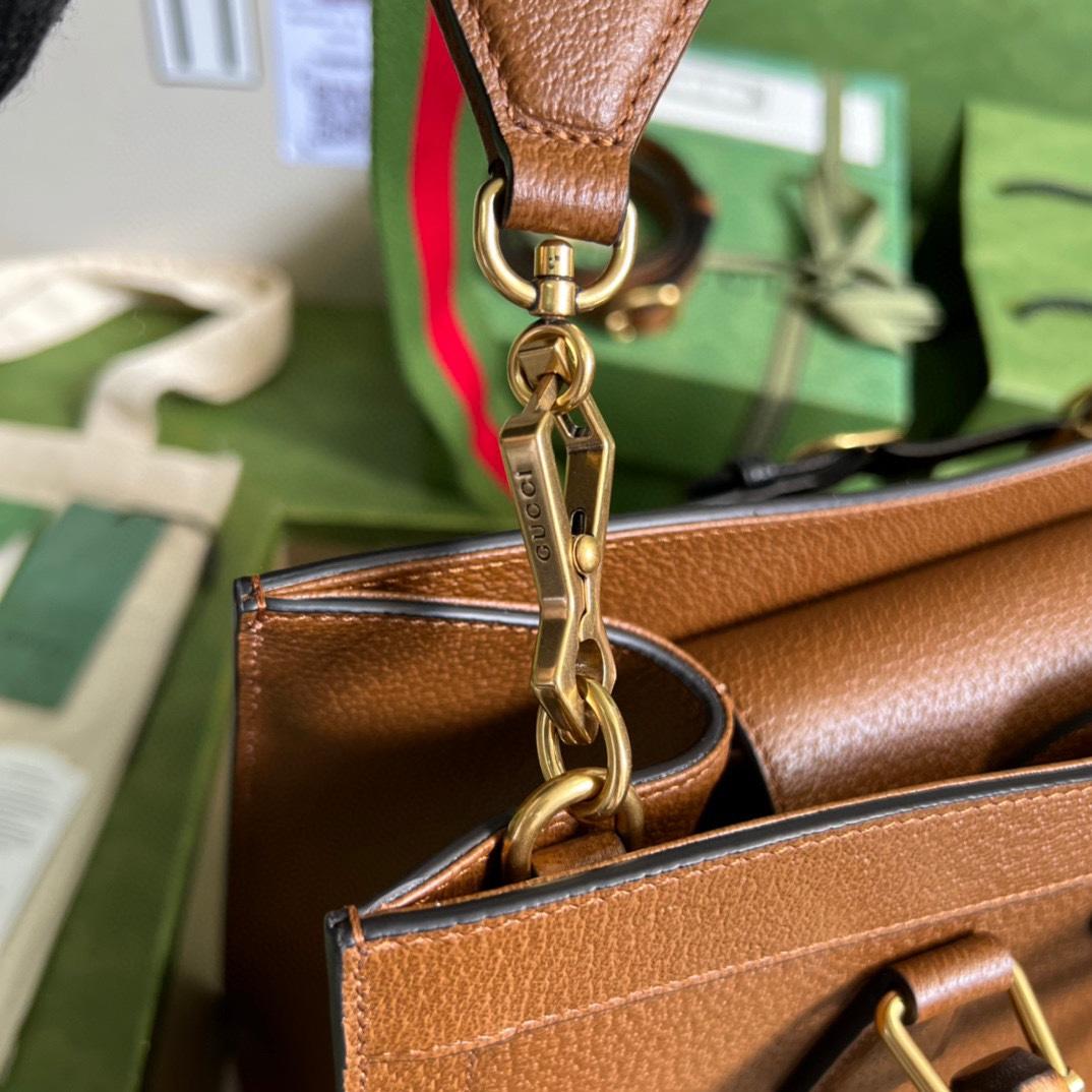 Gucci Diana Large Tote Bag(35-30-14cm) - FashionPlug