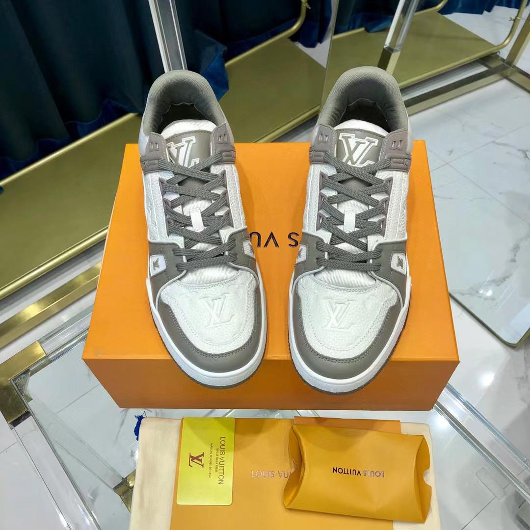 Louis Vuitton Trainer Sneaker (Upon UK Size) - FashionPlug