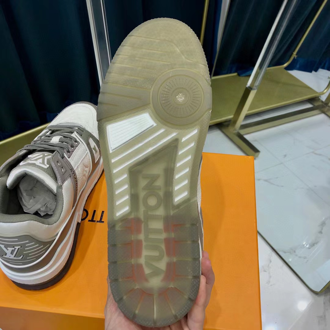 Louis Vuitton Trainer Sneaker (Upon UK Size) - FashionPlug