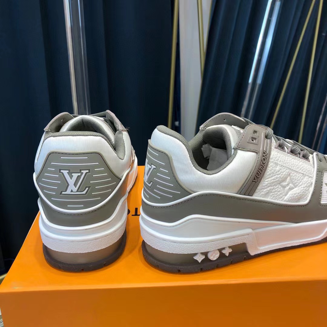Louis Vuitton Trainer Sneaker (Upon UK Size) - FashionPlug