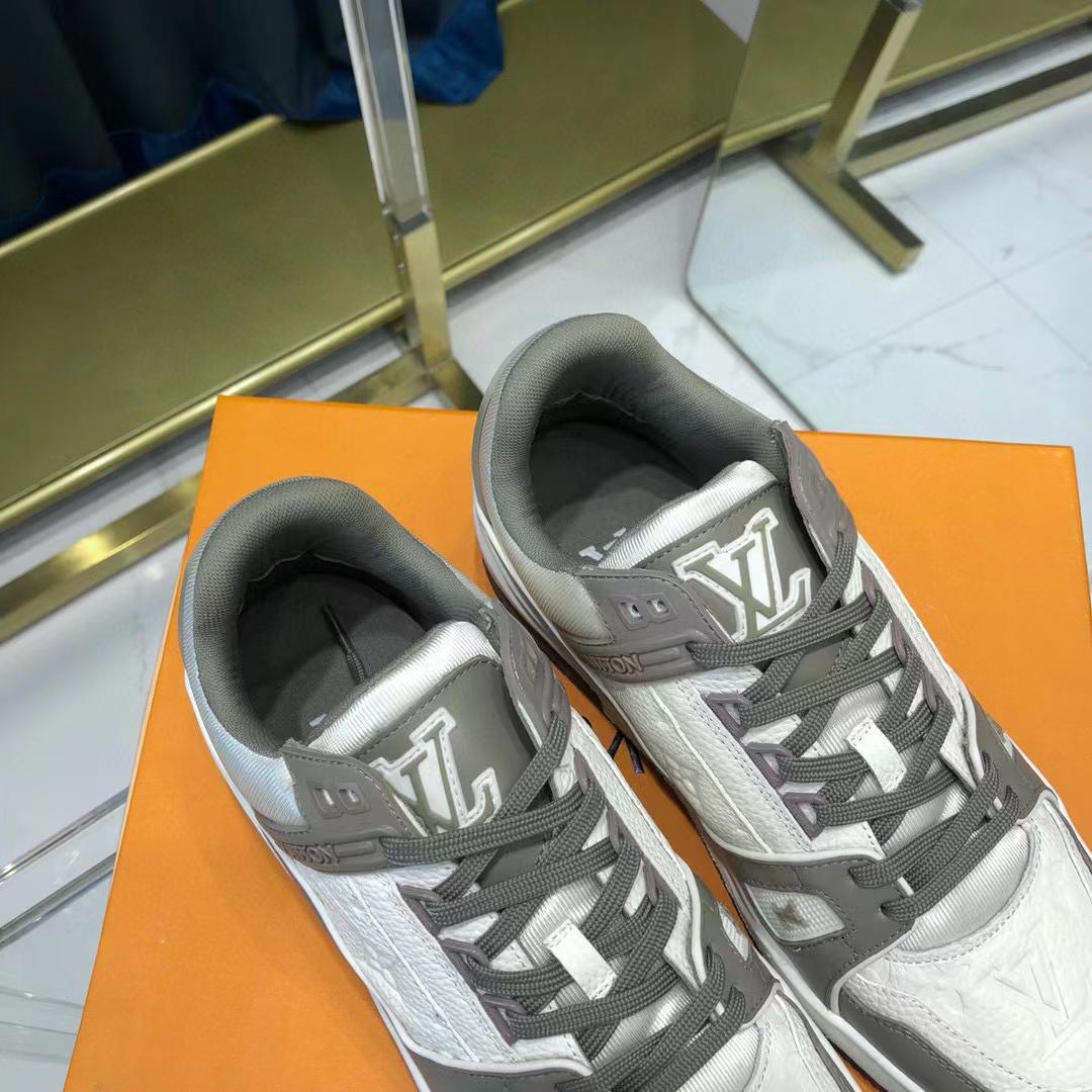 Louis Vuitton Trainer Sneaker (Upon UK Size) - FashionPlug