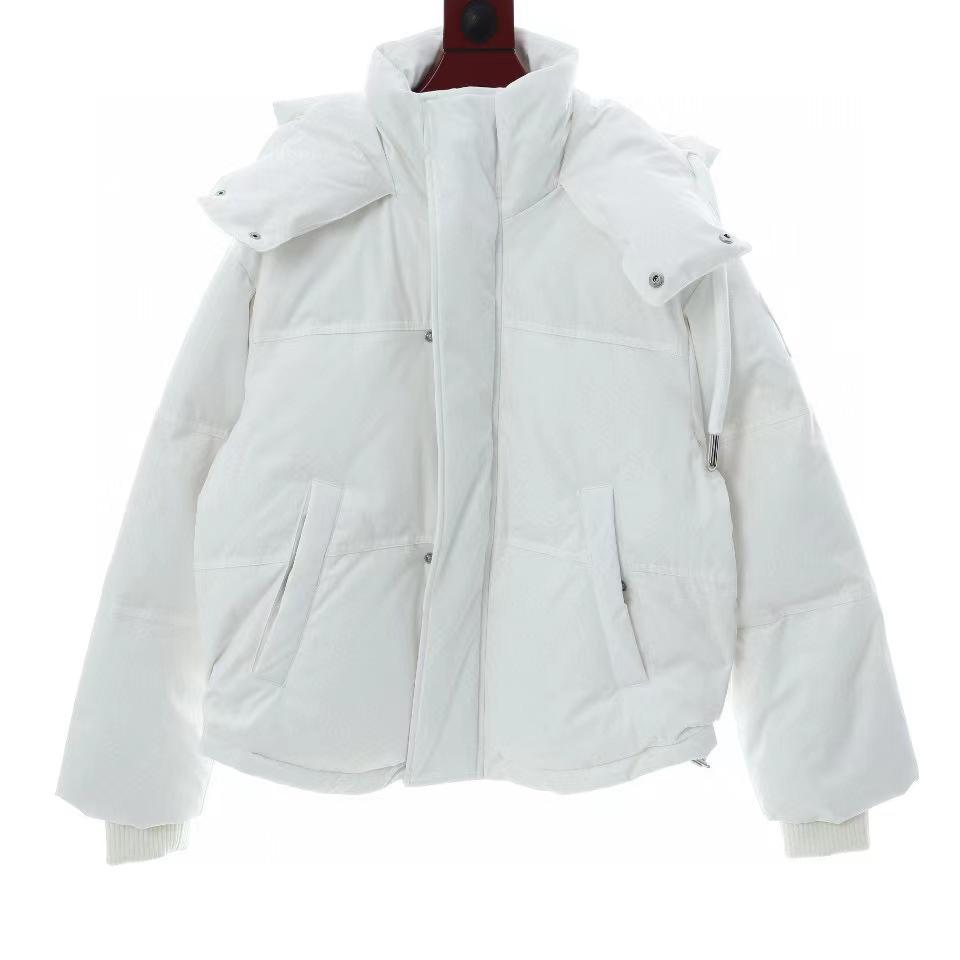 Ami Paris Ami de Coeur-patch padded jacket - FashionPlug