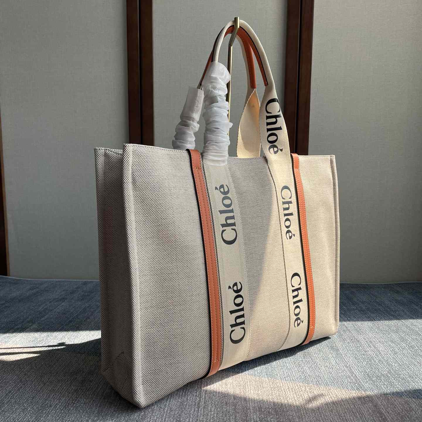 Chloe Large Woody Tote Bag(45-33-13 cm) - FashionPlug