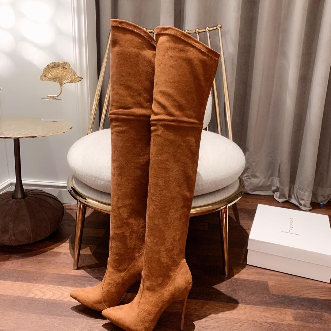 Casadei Blade Rodeo Over-The-Knee Boot - FashionPlug