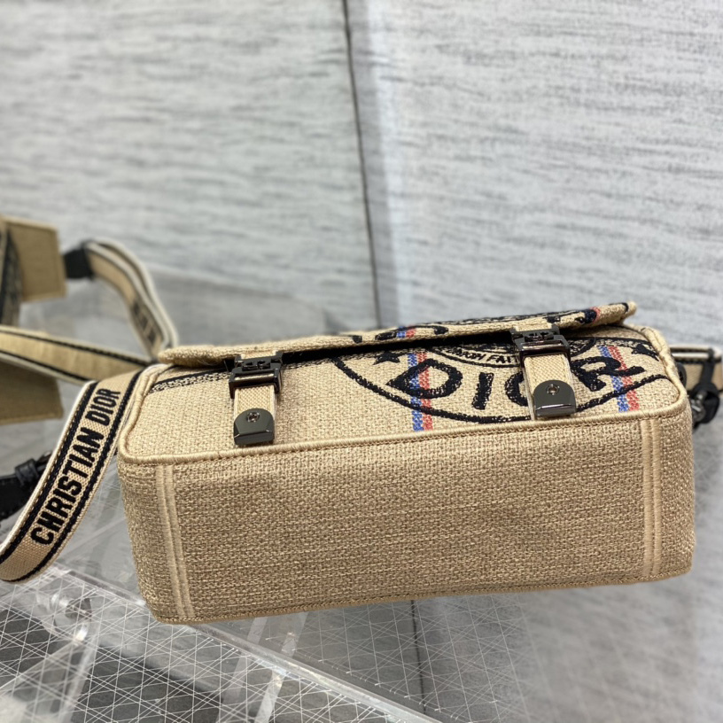 Dior Small Diorcamp Bag With Crystals - FashionPlug