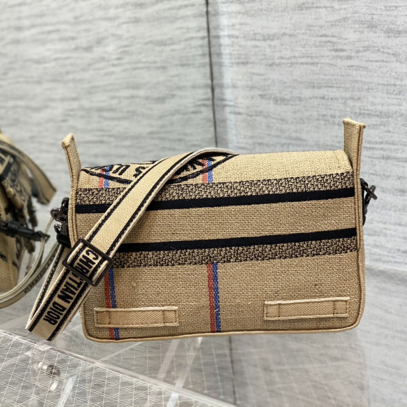 Dior Small Diorcamp Bag With Crystals - FashionPlug