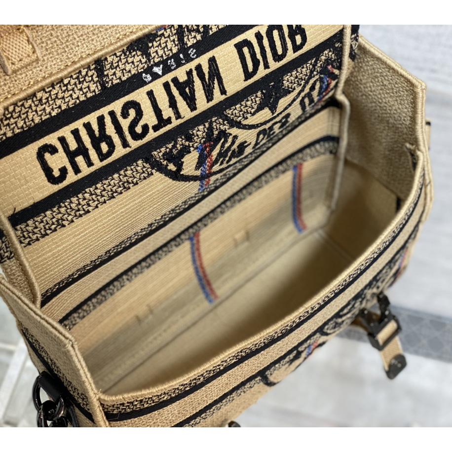Dior Small Diorcamp Bag With Crystals - FashionPlug