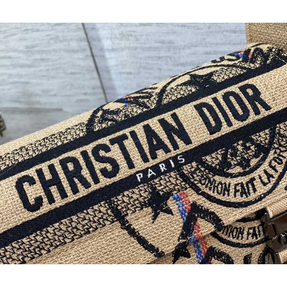 Dior Small Diorcamp Bag With Crystals - FashionPlug