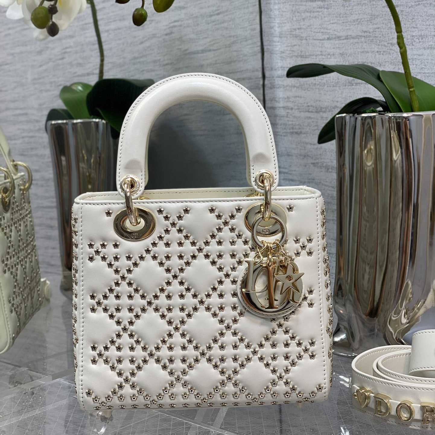 Dior Small Lady Dior Bag    20cm - FashionPlug